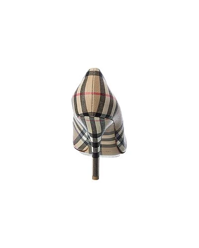 Burberry Vintage Check E-Canvas Pump Women 5 Burberry Vintage Check E-Canvas Pump Women - Image 3