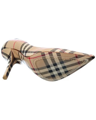 Burberry Vintage Check E-Canvas Pump Women 6 Burberry Vintage Check E-Canvas Pump Women - Image 4