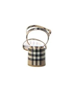 Burberry Vintage Check Patent Sandal Women 9 Burberry Vintage Check Patent Sandal Women -Valentino shop 1313482013 RLLD 3