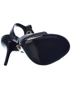 Versace Safety Pin Leather Sandal Women -Valentino shop 1313483510 RLLD 4