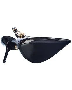 Versace Safety Pin Patent Slingback Pump Women -Valentino shop 1313483590 RLLD 4