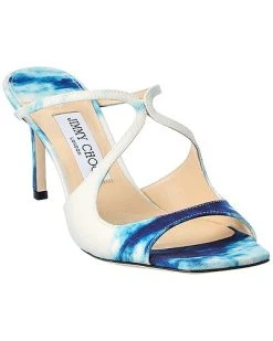 Jimmy Choo Anise 75 Denim Sandal Women