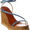 Jimmy Choo Danai 100 Denim Wedge Sandal Women -Valentino shop 1313483630 RLLD 1