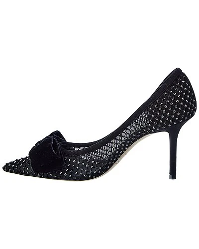 Jimmy Choo Love 85 Mesh & Suede Pumps Women 4 Jimmy Choo Love 85 Mesh & Suede Pumps Women - Image 2