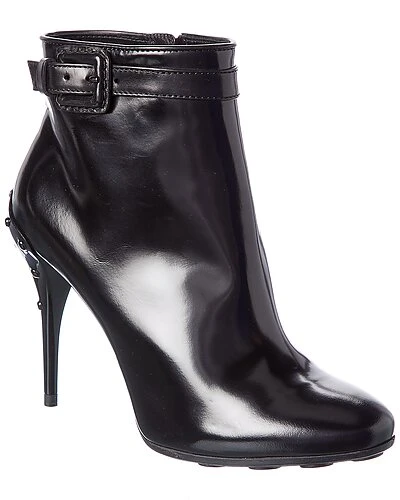 Tod's Leather Bootie Women 3 Tod's Leather Bootie Women