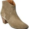 Isabel Marant Dicker Suede Bootie Women 2 Isabel Marant Dicker Suede Bootie Women -Valentino shop 1313485476 RLLD 1