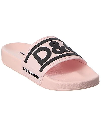 Dolce & Gabbana Logo Rubber Slide Women 3 Dolce & Gabbana Logo Rubber Slide Women