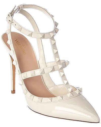 Valentino Rockstud Caged 100 Patent Pump Women 3 Valentino Rockstud Caged 100 Patent Pump Women