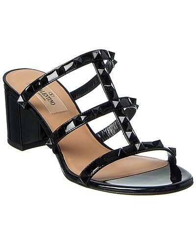 Valentino Rockstud Caged 60 Patent Sandal Women 3 Valentino Rockstud Caged 60 Patent Sandal Women