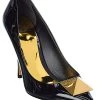 Valentino One Stud 100 Patent Pump Women -Valentino shop 1313488073 RLLD 1