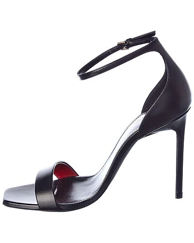 Saint Laurent Amber 105 Leather Sandal Women 4 Saint Laurent Amber 105 Leather Sandal Women - Image 2