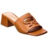 Gianvito Rossi Bbon Slide 45 Leather Sandal Women 2 Gianvito Rossi Bbon Slide 45 Leather Sandal Women -Valentino shop 1313488925 RLLD 1