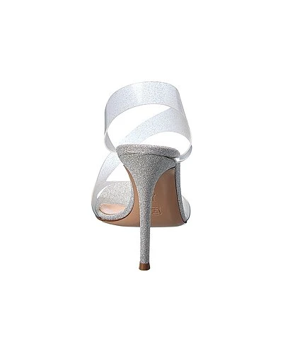 Gianvito Rossi Metropolis 105 Glitter & Vinyl Sandal Women 5 Gianvito Rossi Metropolis 105 Glitter & Vinyl Sandal Women - Image 3
