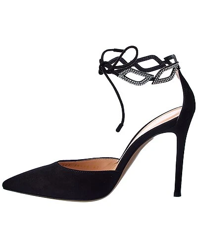 Gianvito Rossi Freya 105 Suede Pump Women 4 Gianvito Rossi Freya 105 Suede Pump Women - Image 2