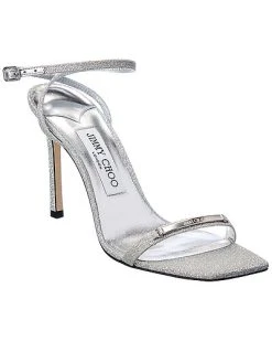 Jimmy Choo Axon 95 Glitter Sandal Women
