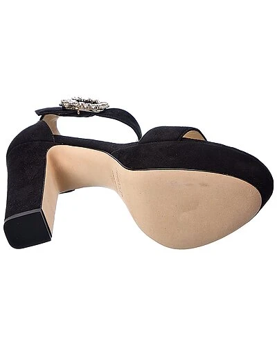 Jimmy Choo Mionne 120 Suede Platform Sandal Women 6 Jimmy Choo Mionne 120 Suede Platform Sandal Women - Image 4