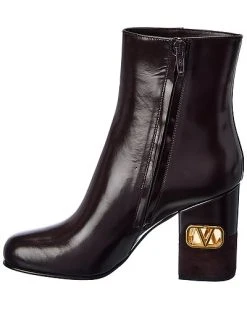 Valentino VLogo 90 Leather Bootie Women -Valentino shop 1313488966 RLLD 2