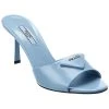 Prada Logo Leather Sandal Women -Valentino shop 1313489329 RLLD 1