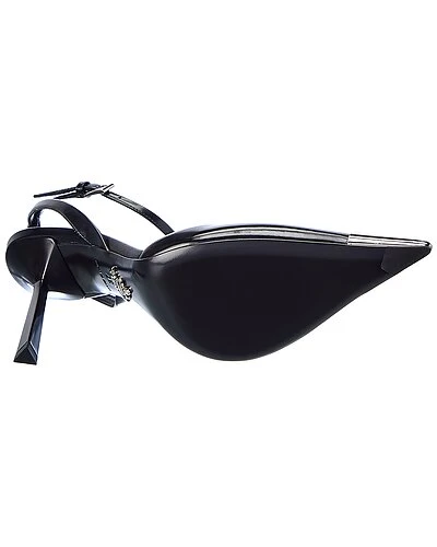 Prada Leather Pointy-Toe Slingback Pump Women 6 Prada Leather Pointy-Toe Slingback Pump Women - Image 4