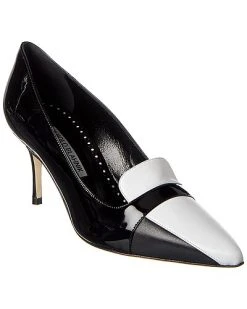 Manolo Blahnik Abuhi 70 Patent Pump Women