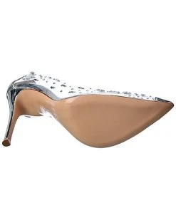 Gianvito Rossi Halley 105 Plexi & Leather Pump Women -Valentino shop 1313491702 RLLD 4