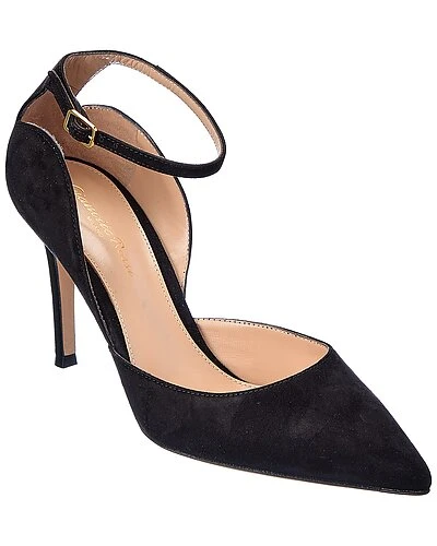 Gianvito Rossi Hayette 85 Suede Pump Women 3 Gianvito Rossi Hayette 85 Suede Pump Women