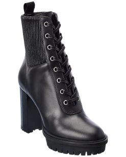 Gianvito Rossi Martis 70 Leather Bootie Women