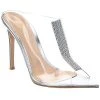 Gianvito Rossi Sigma Leather & Vinyl Sandal Women -Valentino shop 1313491749 RLLD 1