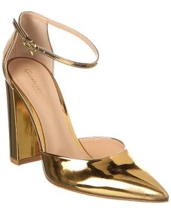 Gianvito Rossi Piper Anklet 100 Leather Pump Women