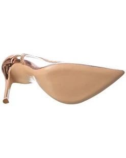 Gianvito Rossi Leif 105 Leather & Vinyl Pump Women 10 Gianvito Rossi Leif 105 Leather & Vinyl Pump Women -Valentino shop 1313491760 RLLD 4