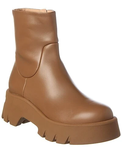 Gianvito Rossi Montey 20 Leather Bootie Women 3 Gianvito Rossi Montey 20 Leather Bootie Women