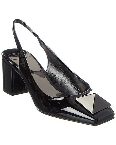 Valentino One Stud 60 Patent Slingback Pump Women 3 Valentino One Stud 60 Patent Slingback Pump Women