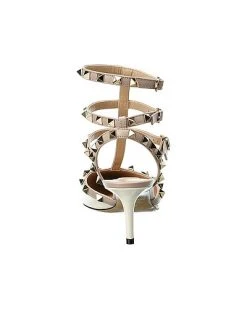 Valentino Rockstud Caged 65 Patent Ankle Strap Pump Women -Valentino shop 1313492792 RLLD 3