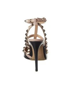 Valentino Rockstud Caged 100 Leather Pump Women -Valentino shop 1313492824 RLLD 3