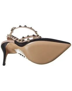 Valentino Rockstud Caged 100 Leather Pump Women -Valentino shop 1313492824 RLLD 4