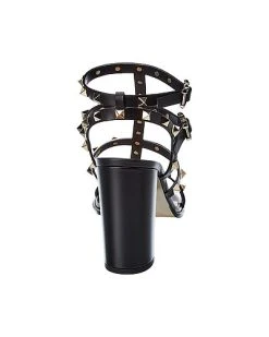 Valentino Rockstud Caged 90 Leather Ankle Strap Sandal Women -Valentino shop 1313492858 RLLD 3
