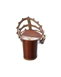 Valentino Rockstud Caged 60 Leather Sandal Women -Valentino shop 1313492915 RLLD 3
