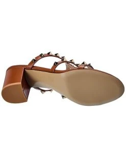 Valentino Rockstud Caged 60 Leather Sandal Women -Valentino shop 1313492915 RLLD 4