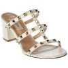 Valentino Rockstud Caged 60 Leather Sandal Women -Valentino shop 1313492916 RLLD 1