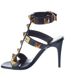 Valentino Roman Stud 100 Leather Ankle Strap Sandal Women 8 Valentino Roman Stud 100 Leather Ankle Strap Sandal Women -Valentino shop 1313492959 RLLD 2