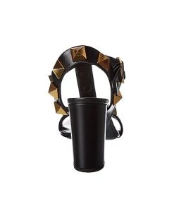 Valentino Roman Stud 90 Leather Sandal Women -Valentino shop 1313492964 RLLD 3