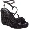 Valentino Torchon Rockstud 115 Rope Wedge Sandal Women -Valentino shop 1313492981 RLLD 1