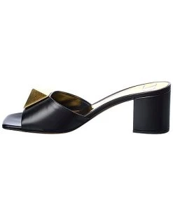 Valentino One Stud 60 Leather Sandal Women -Valentino shop 1313493038 RLLD 2