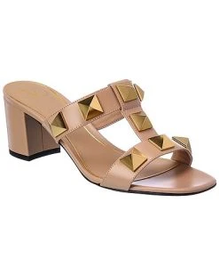 Valentino Roman Stud 60 Leather Sandal Women