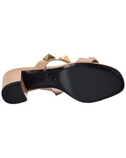 Valentino Roman Stud 60 Leather Sandal Women -Valentino shop 1313493046 RLLD 4