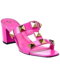 Valentino Roman Stud 60 Leather Sandal Women