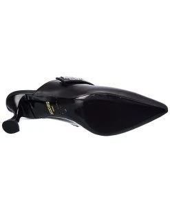 MOSCHINO Logo Leather Pump Women 10 MOSCHINO Logo Leather Pump Women -Valentino shop 1313497461 RLLD 4