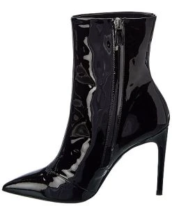 MOSCHINO Logo Patent Bootie Women -Valentino shop 1313497471 RLLD 2