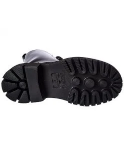 MOSCHINO Logo Leather Bootie Women -Valentino shop 1313497473 RLLD 4