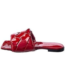 Bottega Veneta The Lido Intrecciato Patent Sandal Women 8 Bottega Veneta The Lido Intrecciato Patent Sandal Women -Valentino shop 1313499626 RLLD 2